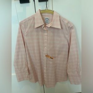 Fitted, Non-Iron, Brooks Brothers Button Down Shirt